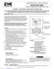 EWC Controls EWT-3900 Ultra-Zone Technical Bulletin