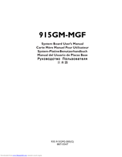 DFI 915GM-MGF User Manual