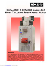Harry Taylor HT2000 Installation & Servicing Manual