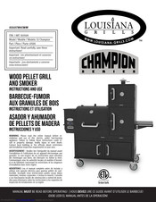 Louisiana grills LG Champion 61500 Manuals |