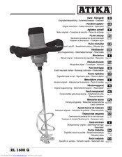 ATIKA RL 1600 G Original Instructions Manual