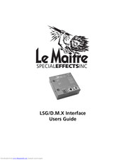 Le Maitre DMX Interface User Manual
