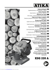 ATIKA KSG 220 A - Original Instructions Manual