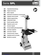 Altrad Lescha SPL 8 Original Instructions Manual