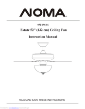 NOMA Estate052-6964-6 Instruction Manual