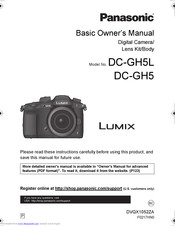 Panasonic Lumix DC-GH5 Basic Owner's Manual