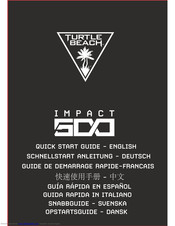 Turtle Beach Impact 500 Quick Start Manual