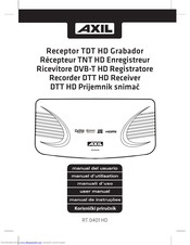 Axil RT 0401 HD User Manual
