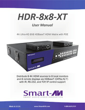 Smart-M HDR-8x8-XT User Manual