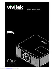 Vivitek DU6771 User Manual