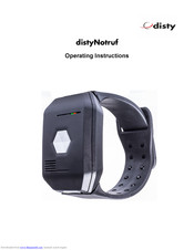 disty distyNotruf pro Operating Instructions Manual