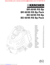 Kärcher BR 60/95 RS Bp Pack Operating Instructions Manual