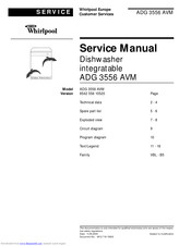 Whirlpool ADG 3556 AVM Service Manual