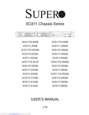 Supero SC811TQ-280B User Manual