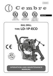 Cembre LD-1P-ECO Operation And Maintenance Manual