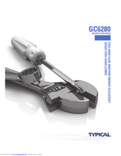 typical GC6280 Instruction Book