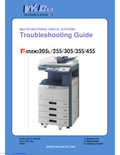 Wecan E-STUDIO355 Troubleshooting Manual