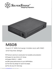 SilverStone SST-MS08B Installation Manual