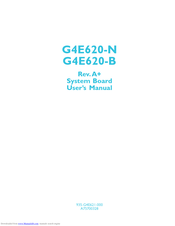 DFI G4E620-N User Manual