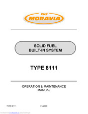 KVS 8111 Operation & Maintenance Manual