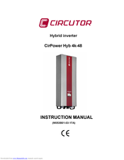 Circutor CirPower Hyb 4k-48 Instruction Manual