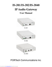 Portech IS-3840 User Manual