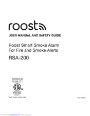 Roost RSA-200 User Manual