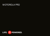 Motorola pro User Manual