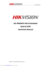 HIKVISION DS-9000HFI-RH Series Technical Manual