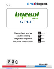 dirna Bergstrom bycool SPLIT Troubleshooting Manual