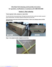 Elite Robo-Pad Assembly Instructions Manual