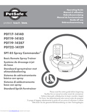 Petsafe SPT-85 Spray Commander Operating Manual