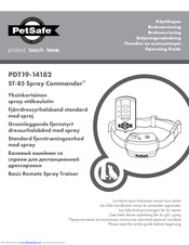 Petsafe ST-85 Spray Commander Operating Manual