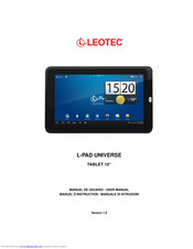 Leotec L-PAD UNIVERSE User Manual