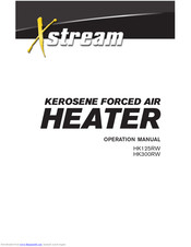 Xstream HK300RW Operation Manual