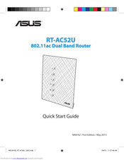 Asus RT-AC52U Quick Start Manual