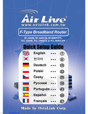 Air Live WL-1000R Quick Setup Manual