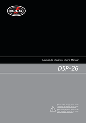 DAS DSP-26 User Manual