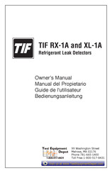 ATP Electronics TIF RX-1A Owner's Manual