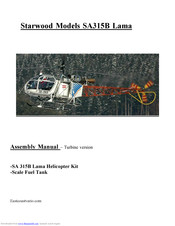 East Coast Vario Starwood SA315B LAMA Assembly Manual