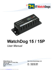 ItWatchDogs WatchDog 15P User Manual