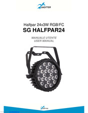 Sagitter Halfpar 24x3W RGB/FCSG HALFPAR24 User Manual