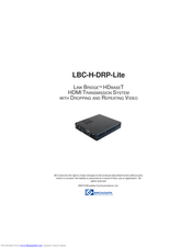Broadata LBC-H-DRP-Lite Safety Instructions