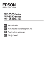 Epson WF-3540 Series Basic Manual