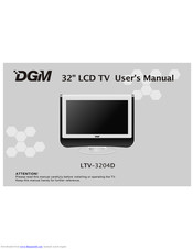 DGM LTV-3204D User Manual