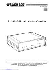 Black Box IC236A User Manual