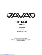 Javad HPT435BT JL User Manual