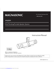 Magnasonic iP600M Instruction Manual