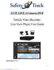 Safety Track UCIT LIVE 4 Camera DVR User Manual