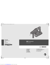 Bosch Gbh Professional 18v 26 F Manuals Manualslib